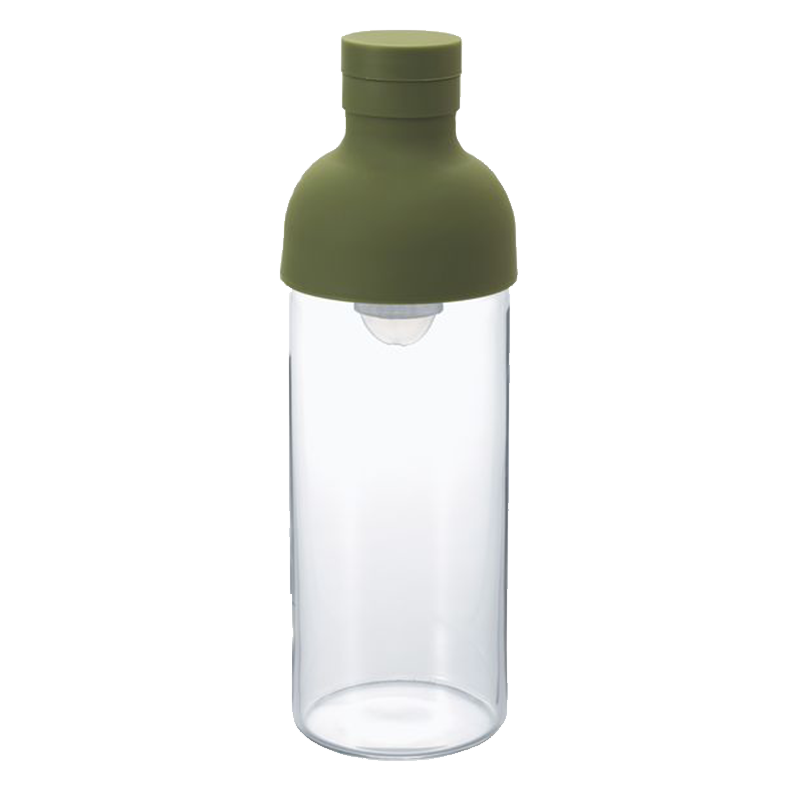 Cold Brew Tea Bottle, Olive Green, 300mL