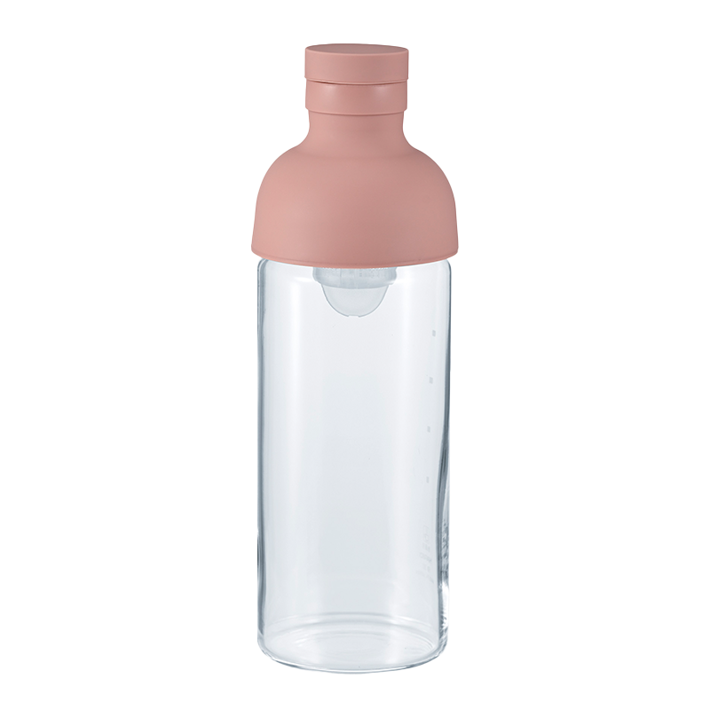 Cold Brew Tea Bottle, Smokey Pink, 300mL