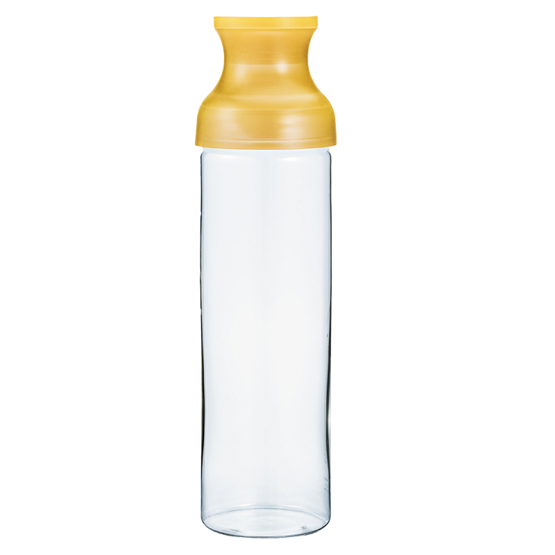 Filter-in Carafe Cold Brew Tea Bottle, 1,000mL, Transparent Yellow