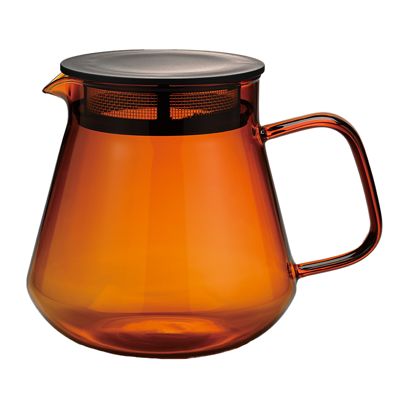 HARIO Colors Tea & Coffee Server, 600mL, Amber