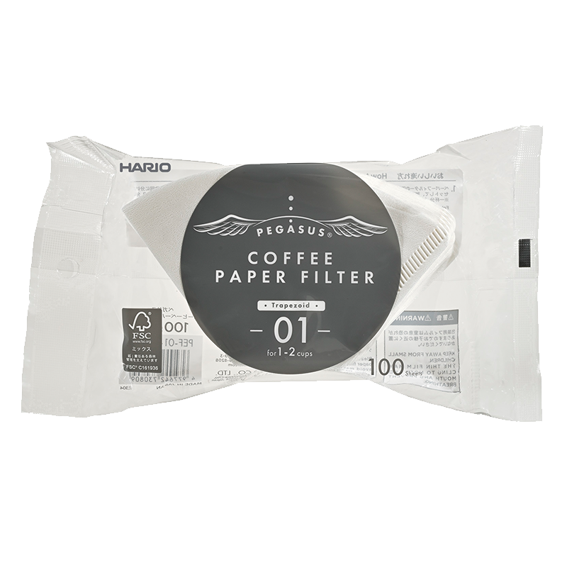 Pegasus Filter Paper, 01 Size, White (100 pcs)