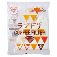 LoveDripper Paper Filter, 02 Size, 20 sheets