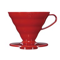 V60 Plastic Dripper, 02 Size, Red