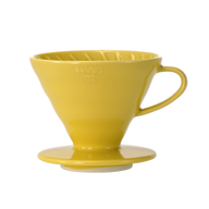 V60 Ceramic Colour Dripper, 02 Size, Yellow