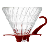 V60 Glass Dripper, 02 Size, Red