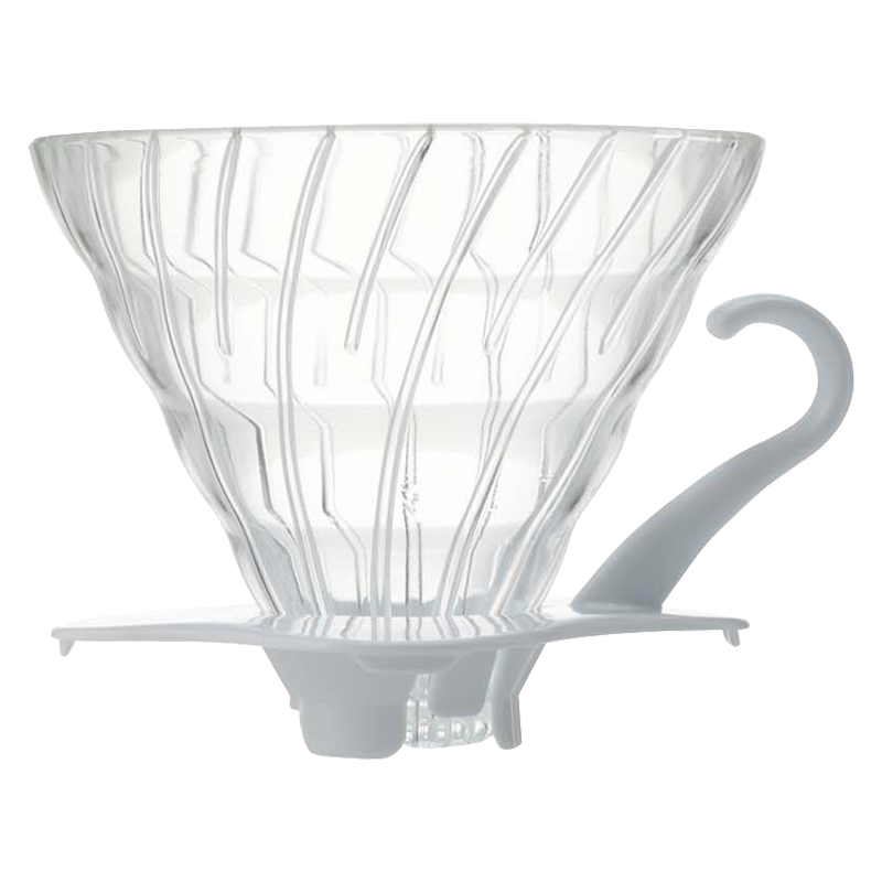 V60 Glass Dripper, 02 Size, White