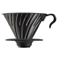 V60 Metal Dripper, 02 Size, Matte Black