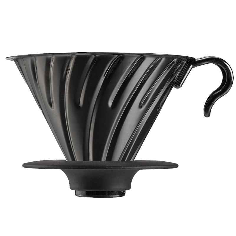 V60 Metal Dripper, 02 Size, Matte Black