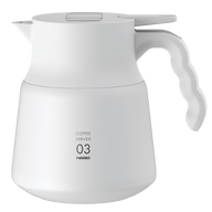 V60 Insulated Stainless Steel Server PLUS, 800mL, White