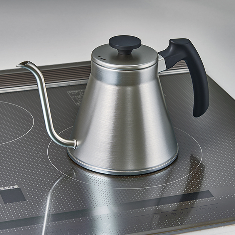 V60 Coffee Drip Kettle Fit, Silver