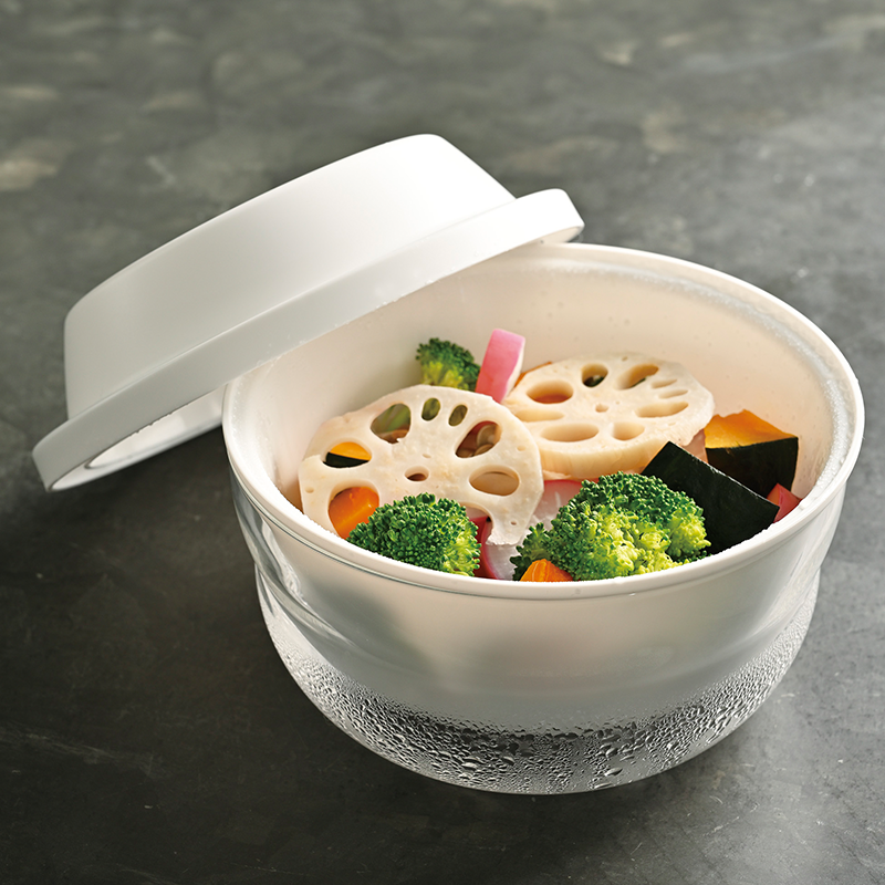 Glass Microwave Steamer