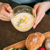 Microwave Glass Soup Cup