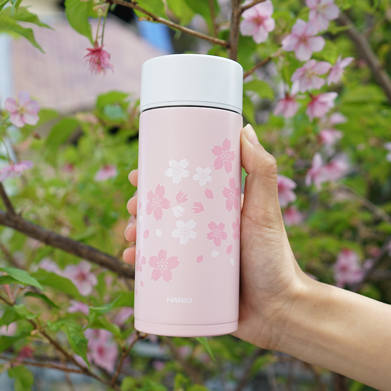 HARIO Stick Bottle, 350mL, Sakura