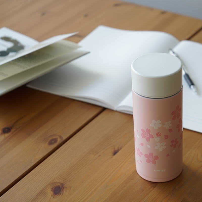 HARIO Stick Bottle, 350mL, Sakura