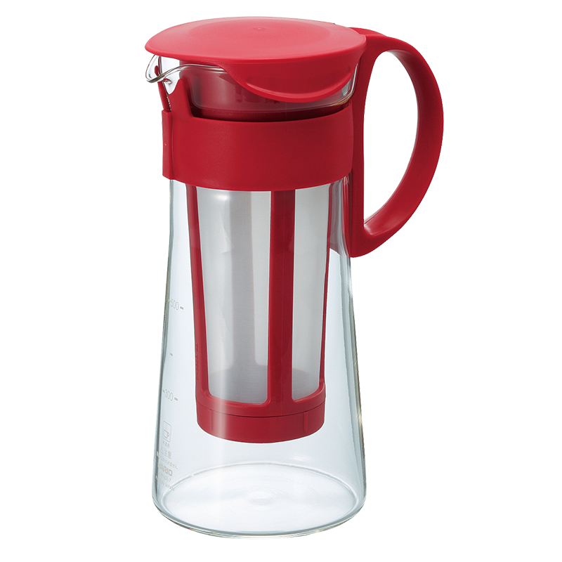 Cold Brew Coffee Pot Mizudashi, Red, 600mL