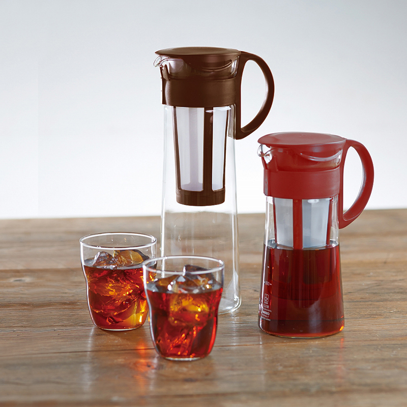 Cold Brew Coffee Pot Mizudashi, Red, 600mL