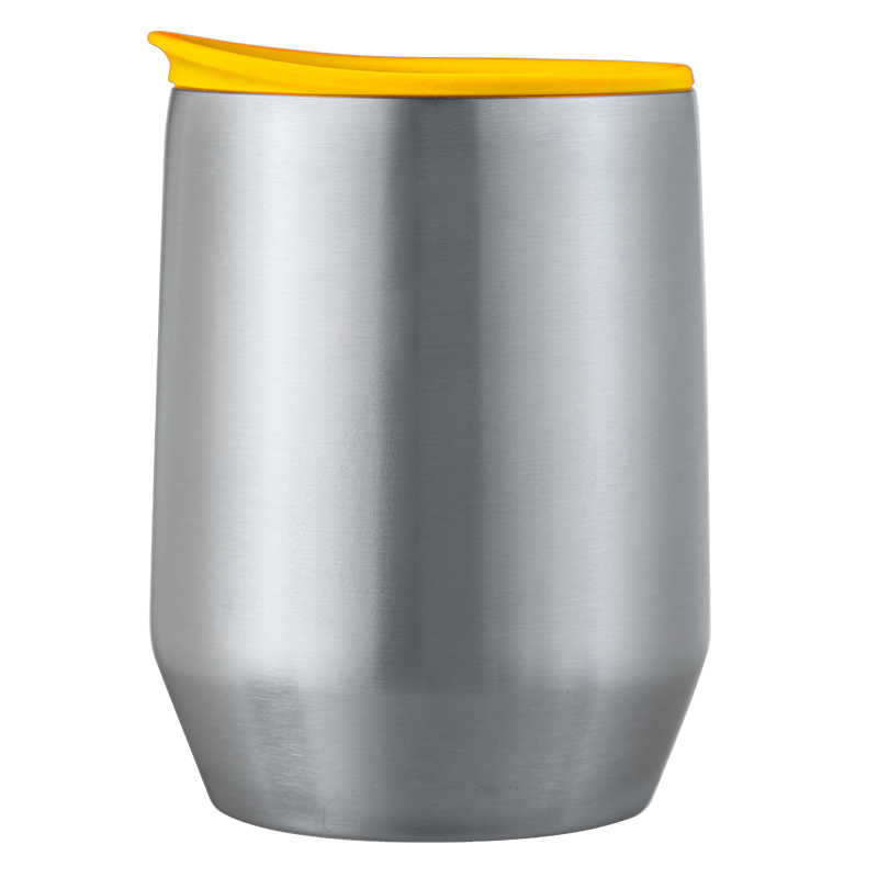 Stainless Steel Mug MIOLOVE, Yellow