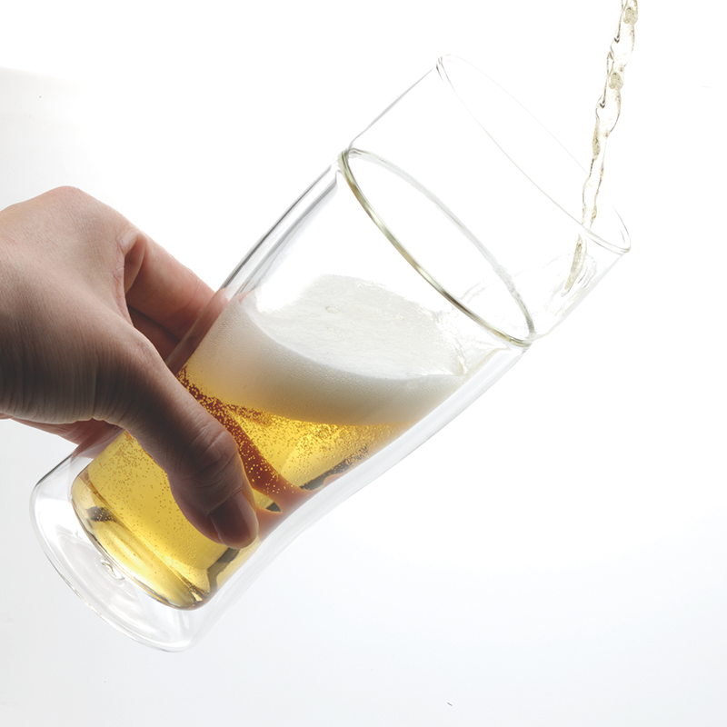 Twin Beer Glass, 380mL