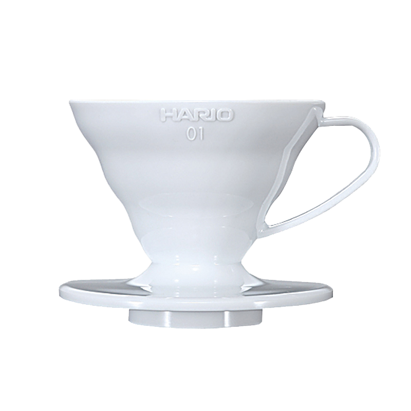 V60 Plastic Dripper, 01 Size, White