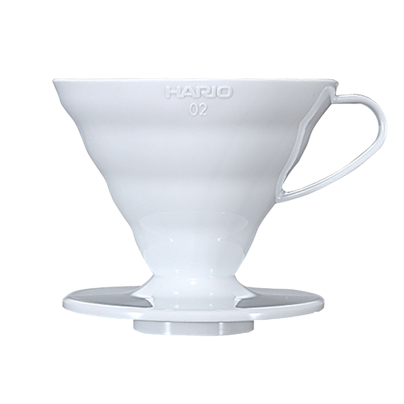 V60 Plastic Dripper, 02 Size, White