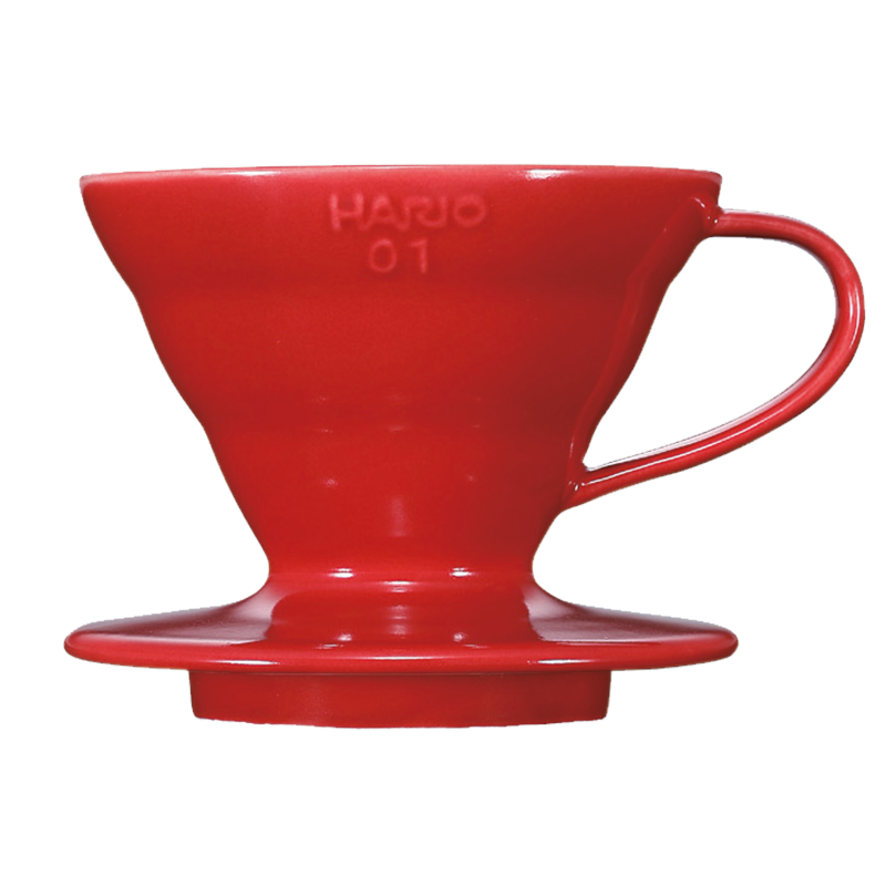 V60 Ceramic Dripper, 01 Size, Red