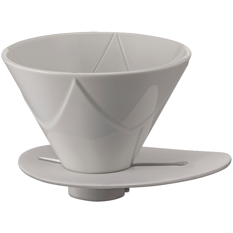 V60 One-Pour Dripper MUGEN, Ceramic White